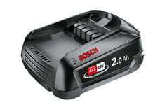 Akku Bosch PBA 18V 2.0Ah W-B; 18 V; 2,0 Ah; Li-ion