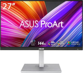 ProArt PA278CGV Moniteur Professionnel 27"", IPS, QHD (2560 x 1440), 144 Hz, 95% DCI-P3, précision des Couleurs ?E < 2, Calman Verified, USB-C PD 90W, VESA DisplayHDR 400, FreeSync Premium,