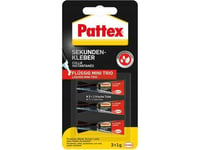 Pistolet Do Kleju Pattex Pattex Superglue Mini Trio, 3X1g