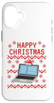 Coque pour iPhone 16 Plus Ordinateur laid Noël technicien informatique bureau drôle