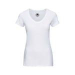 Russell Ladies´ V-Neck HD Tee - T-shirt - White - S