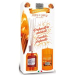 Kit Gift Sweet Home Sticks 100 ML Candle Orange