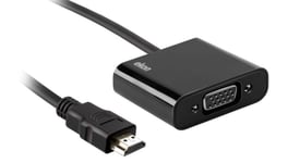 Ekon HDMI Male to VGA Female Adapter Black -ECVADHDMIVGAMF