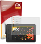 atFoliX 2x Film Protection d'écran pour XP-PEN Deco 01 mat&antichoc