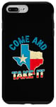 Coque pour iPhone 7 Plus/8 Plus Drapeau du Texas USA Independence Day Come And Take It