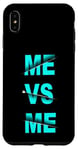 Coque pour iPhone XS Max Graphique de couleur Turquoise Me/Me Turquoise