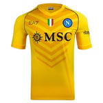 SSC NAPOLI Season 23/24 Jersey T-Shirt, Yellow, 3XL