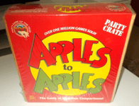 APPLES TO APPLES GAME Wood Apple Crate PARTY Edition  NEW AND FACTORY SEALED