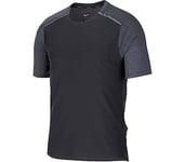 Nike Nk Tch PCK Tech Knit Ss Top T-Shirt - Black/Anthracite/Reflective Black, M