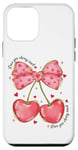 Coque pour iPhone 12 mini Je t'aime, Cherry, une expression beaucoup plus sincère