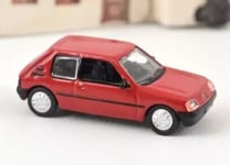 NOREV - Voiture de 1985 couleur rouge - PEUGEOT 205 XL - 1/87 - NOREV471732