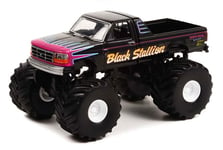 GREENLIGHT, FORD F-250 1992 Monster Truck BLACK STALLION  de la série KINGS O...