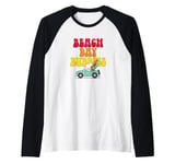 Peanuts - Snoopy and Woodstock Beach Day Buddies Raglan Baseball Tee