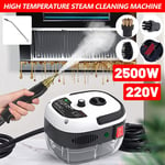 2500W Steam Cleaners Multipurpose Steamer Floor Cleaner 3 Bar Powerful 900ML UK