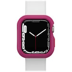 OtterBox All Day Bumper pour Apple Watch Series 9/8/7 - 41mm, Antichoc, anti-chute, élégant étui de protection Watch, protège l'écran et les bords, Rose/Rouge