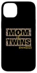 Coque pour iPhone 14 Plus Idée cadeau maman jumeaux 2025 naissance maman jumelle