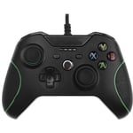 Manette Filaire Pour Xbox One/ Xbox One S / Xbox One X / PC, Noir