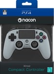 Nacon Wired Compact Controller Grey /PS4 - New PS4 - T7332z