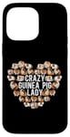 iPhone 14 Pro Max Guinea Pig Heart Crazy Guinea Pig Lady Case