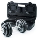 Gymstick Hantel Adjustable Dumbbell Set Ställbar 20 kg 20kg Gy61070-20