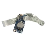 Zahara Carte de Circuit Imprimé IO pour Lecteur de Carte SD USB Remplacement pour Dell in-SPIRON 5570 5575 3780 CHA01 5570 P75F LS-F111P NBX00028E00 VM6W3 0VM6W3