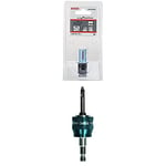 Bosch Professional Hole Saw Sheet Metal (Ø 16 mm) + 1x Power Change Plus Adapter (Socket 3/8" Hexagonal Shank, Incl. HSS-Co Drill Bit 7.15 x 65 mm)