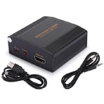 VGaAudio to HDMI 1080P  Audio Converter Convertor Adaptor Equipment