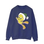 Looney Tunes Tweety Julmössa Sweatshirt S Marinblå Navy Blue S