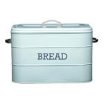 Living Nostalgia Vintage Blue Bread Bin