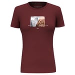 Salewa Pure Design Dry T-Shirt Femme Syrah XS