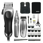 Wahl 3-in-1 Chrome Pro Deluxe Head Shaver Men's Hair Clippers, Nose Hair Trimmer for Men, Beard Trimmer Men, Hair Trimmer, Stubble Trimmer, Male Grooming Set, Prime Day Deal