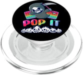 Halloween Shirt for Kids Pop It Fidget Toy PopSockets PopGrip for MagSafe