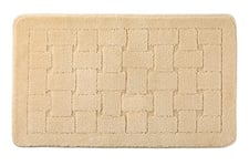 Emma Barclay Orkney - Crosshatch Bath Mat (45x75cm) (Cream)