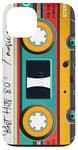 Coque pour iPhone 13 Cassette Audio musique rétro année 1980 - 80s mixe best of