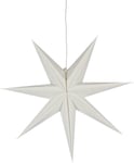 Northlight stor adventsstjerne i papir, hvit, 60 cm