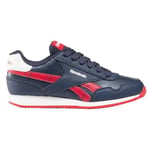 Reebok Royal CL Jog 3.0 Running Shoes, VECTORNAVY/VECTORRED/White, 1 UK Child