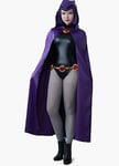 Teen Titans Raven Cosplay -asu Halloween-asu naisille Joulun pääsiäinen