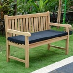 Banc en teck massif Notting Hill 130 cm