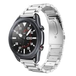 Samsung Galaxy Watch 3 45mm Stilrent länkarmband i metall, silver