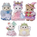 SYLVANIAN FAMILIES - La parade des bébés en costumes de princesse - 5703 - Figurines Prêt à Jouer - Mini Poupées Multicolore