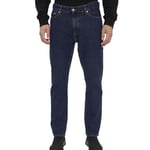 Jean Droit Bleu/Noir Homme Tommy Hilfiger Bicolore