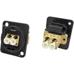 Adaptateur pour fibre optique, , Noir ( Prix pour 1 )