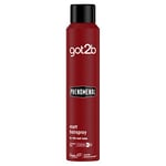 Schwarzkopf got2b PhenoMENal Finishing Hairspray, Strong Hold for Fuller Hair, Natural Finish, Vegan, Silicone Free, 200 ml