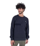 Hurley Block Party Crew Fleece Sweat, Black HTR, L Homme