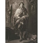 John Raphael Smith After Benjamin West Mr Banks, großer Kunstdruck auf Leinwand, Premium-Poster