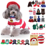 Puppy Pet Cute Party Dress Up Winter Clothing Coat Fancy Clothes For Small Dogs