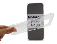 Ultra Thin TPU Skal Motorola Moto G100 (Clear)