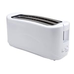 Infapower Cool Touch 4 Slice Toaster Long Slot With 7 Levels of Browning - X552