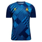 Brøndby IF Trenings T-Skjorte Pre Match - Blå - Hummel, størrelse XX-Large