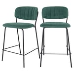 Selsey Tabouret de Bar Vert 54,5 x 90 x 48 cm